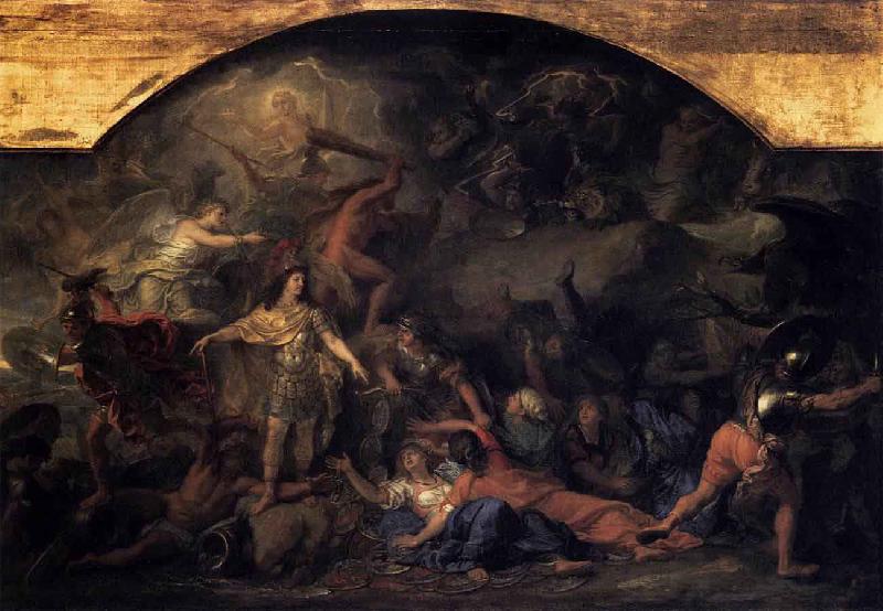 Charles le Brun The Conquest of Franche Comte oil painting image